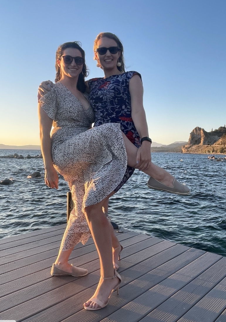 Hallie with Alex